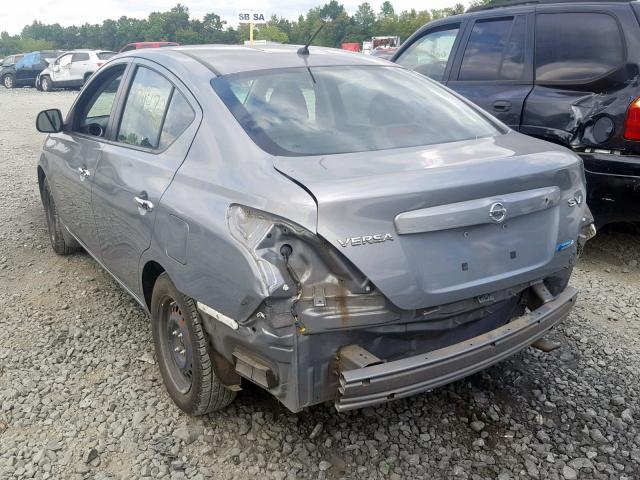 3N1CN7AP8CL899767 - 2012 NISSAN VERSA S CREAM photo 3