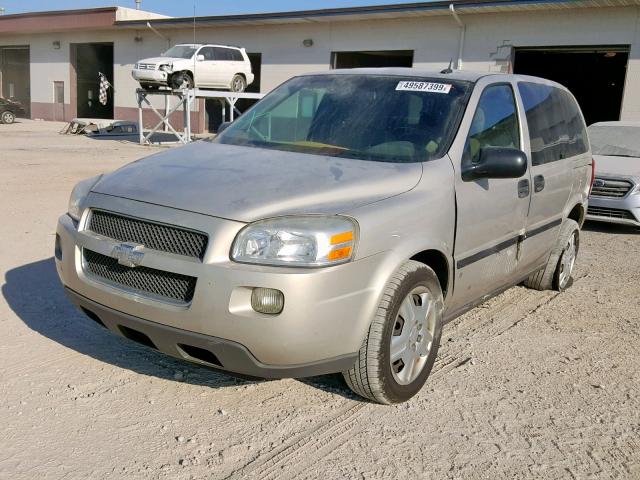 1GNDU23128D165856 - 2008 CHEVROLET UPLANDER L BEIGE photo 2