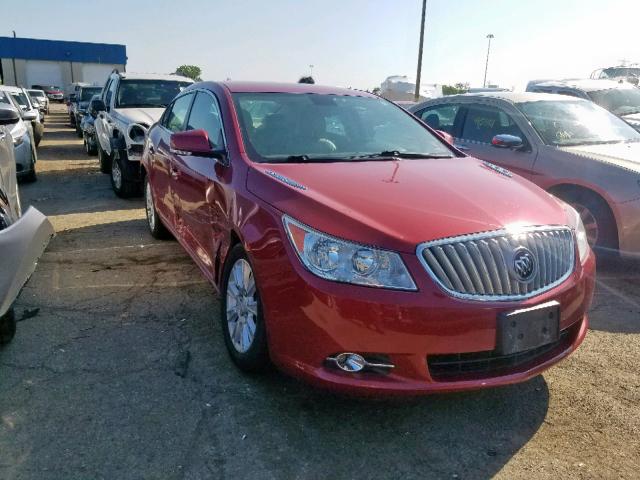 1G4GC5ER1CF302341 - 2012 BUICK LACROSSE RED photo 1