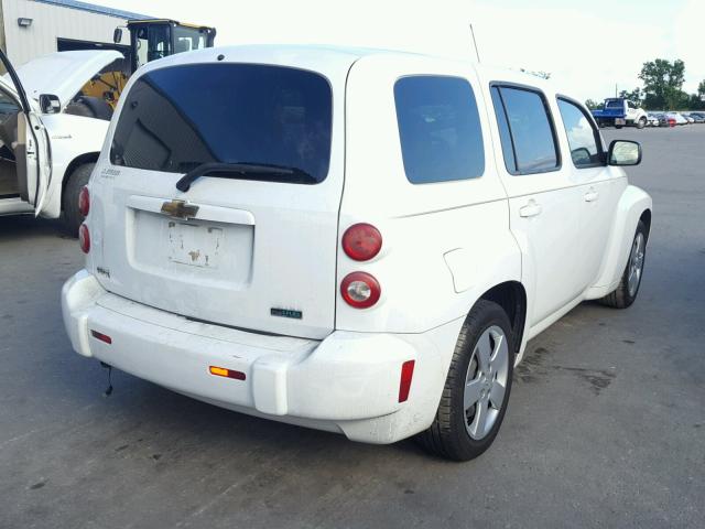 3GNBAADB6AS628590 - 2010 CHEVROLET HHR LS WHITE photo 4