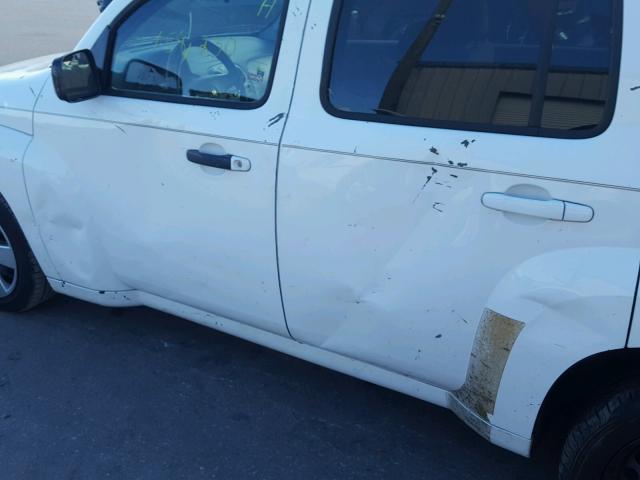 3GNBAADB6AS628590 - 2010 CHEVROLET HHR LS WHITE photo 9