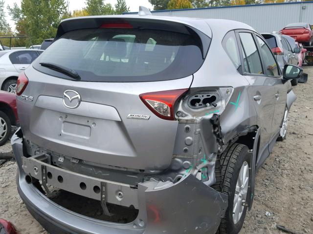 JM3KE2BE5D0168888 - 2013 MAZDA CX-5 SPORT SILVER photo 4