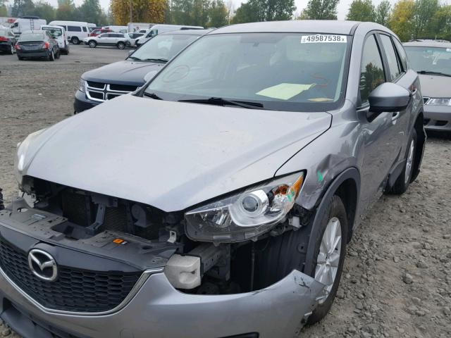 JM3KE2BE5D0168888 - 2013 MAZDA CX-5 SPORT SILVER photo 6