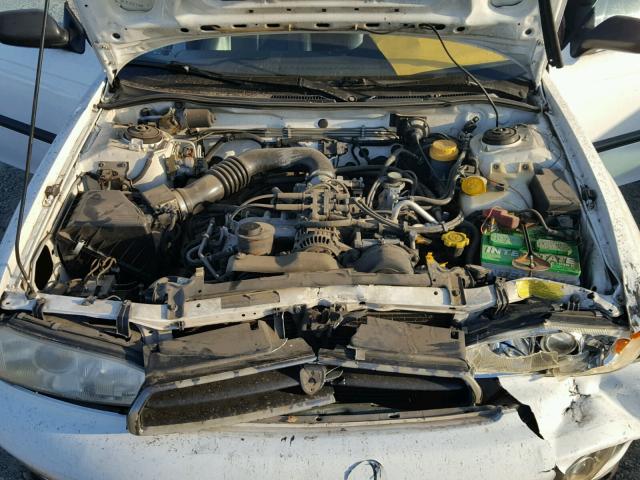 4S3BK4351V7325899 - 1997 SUBARU LEGACY L WHITE photo 7