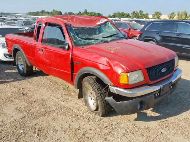 1FTZR45E12PB53778 - 2002 FORD RANGER SUP RED photo 1