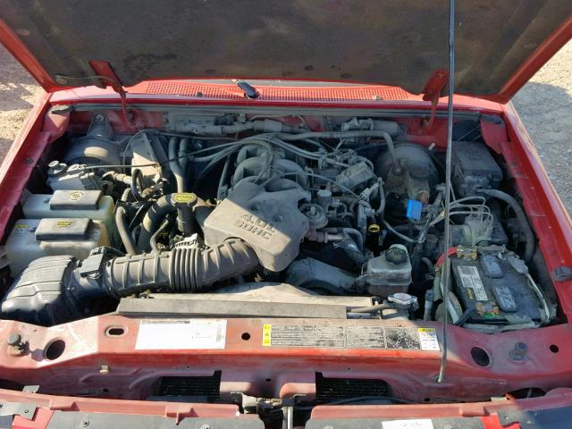 1FTZR45E12PB53778 - 2002 FORD RANGER SUP RED photo 7
