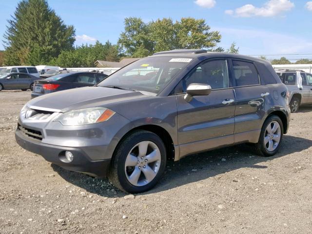 5J8TB18548A013516 - 2008 ACURA RDX TECHNO CHARCOAL photo 2