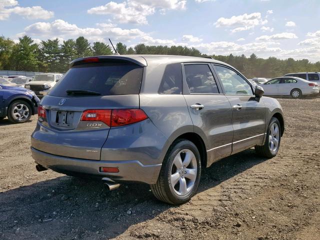 5J8TB18548A013516 - 2008 ACURA RDX TECHNO CHARCOAL photo 4