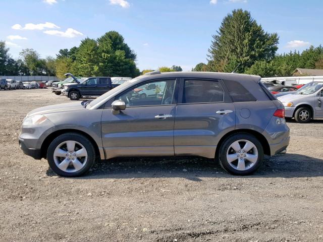 5J8TB18548A013516 - 2008 ACURA RDX TECHNO CHARCOAL photo 9