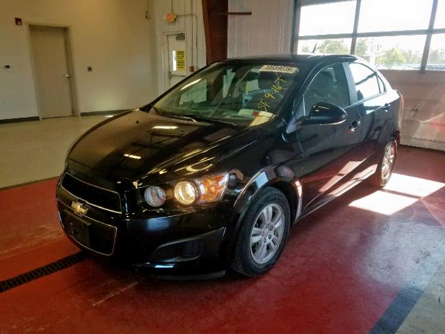 1G1JA5SH8C4151594 - 2012 CHEVROLET SONIC LS 黑色 照片 2