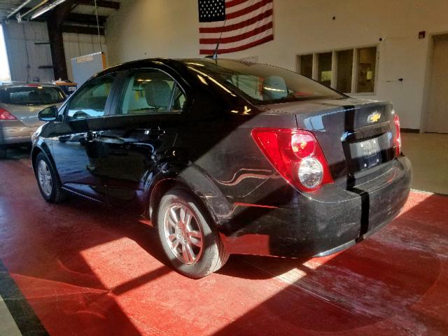 1G1JA5SH8C4151594 - 2012 CHEVROLET SONIC LS 黑色 照片 3
