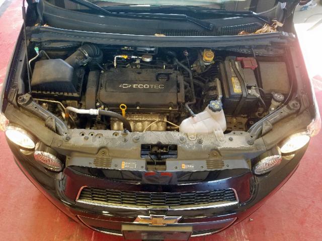 1G1JA5SH8C4151594 - 2012 CHEVROLET SONIC LS 黑色 照片 7