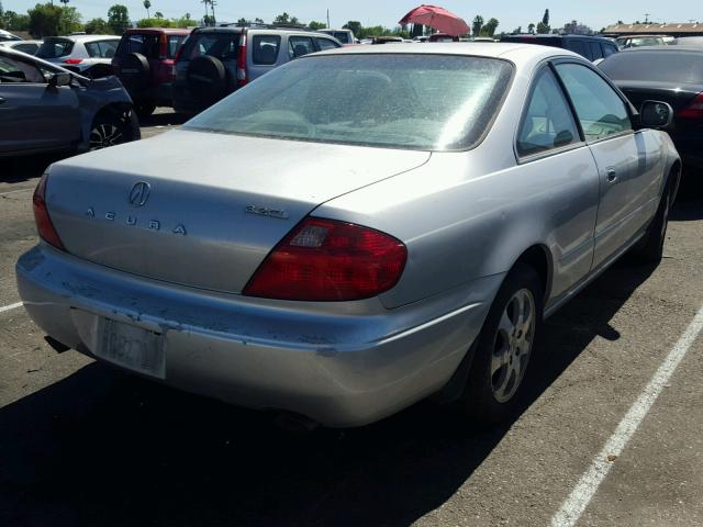 19UYA42551A008432 - 2001 ACURA 3.2CL SILVER photo 4