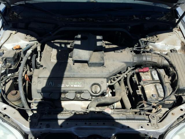19UYA42551A008432 - 2001 ACURA 3.2CL SILVER photo 7