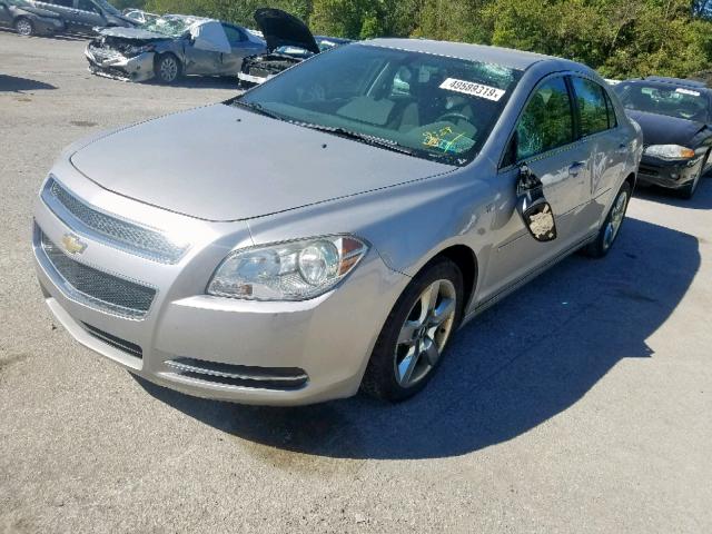 1G1ZH57B78F169776 - 2008 CHEVROLET MALIBU 1LT SILVER photo 2