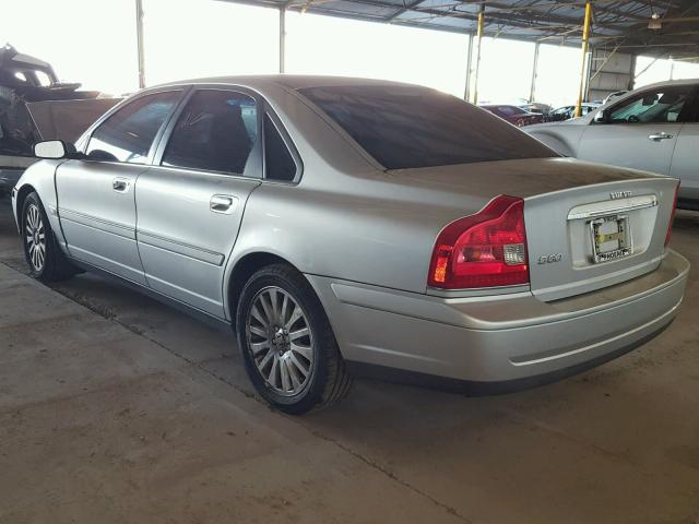 YV1TS592461436856 - 2006 VOLVO S80 2.5T SILVER photo 3