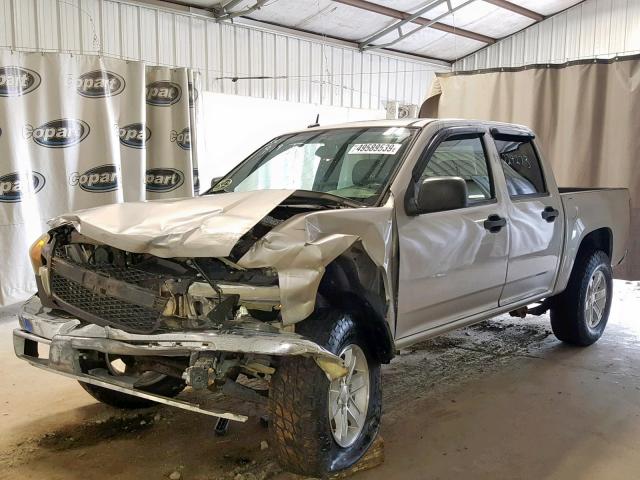 1GCDT136568301467 - 2006 CHEVROLET COLORADO BEIGE photo 2