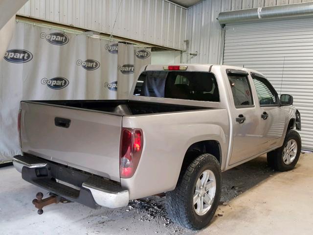 1GCDT136568301467 - 2006 CHEVROLET COLORADO BEIGE photo 4