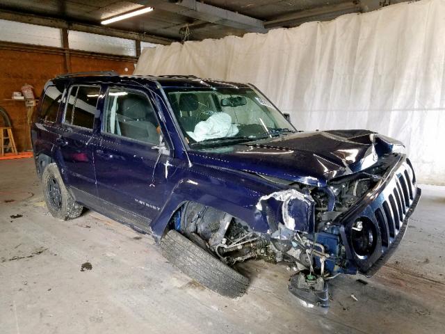 1C4NJRBB6GD545421 - 2016 JEEP PATRIOT SP BLUE photo 1