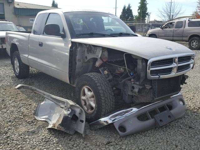 1B7GG23Y0VS238336 - 1997 DODGE DAKOTA SILVER photo 1