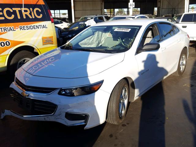 1G1ZB5ST0GF240168 - 2016 CHEVROLET MALIBU LS 白色 照片 2