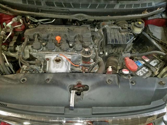 19XFA1F92BE029027 - 2011 HONDA CIVIC EXL Շագանակագույն լուսանկար 7