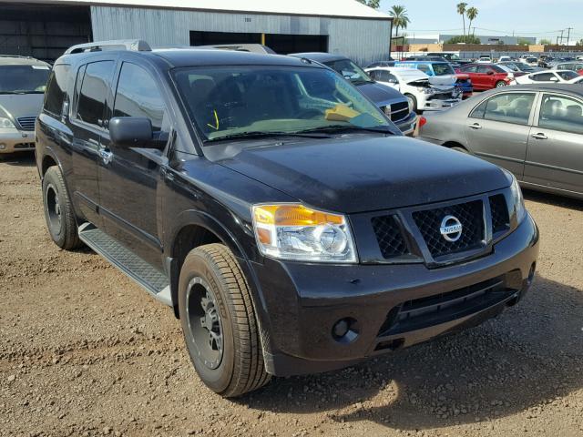 5N1AA0ND0EN604425 - 2014 NISSAN ARMADA SV BLACK photo 1