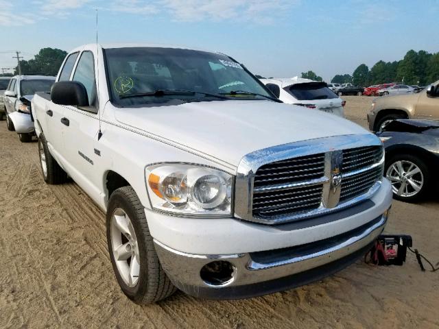 1D7HA18257S226423 - 2007 DODGE RAM 1500 S WHITE photo 1