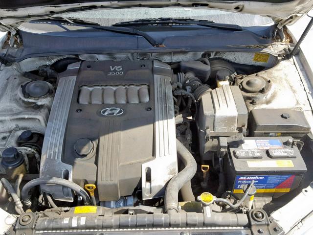 KMHFU45E65A384549 - 2005 HYUNDAI XG 350 WHITE photo 7