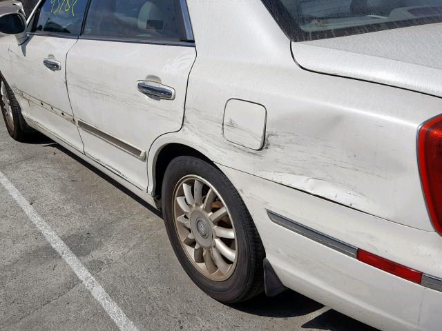 KMHFU45E65A384549 - 2005 HYUNDAI XG 350 WHITE photo 9