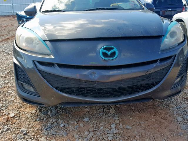 JM1BL1U54B1387483 - 2011 MAZDA 3 S BLACK photo 9