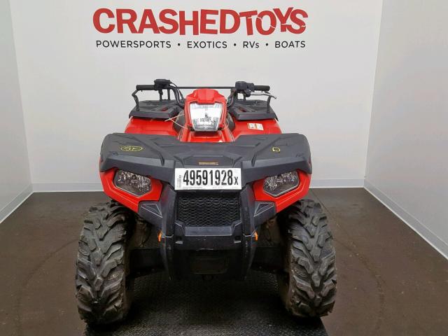 4XAMH50A4DA070964 - 2013 POLARIS SPORTSMAN RED photo 2