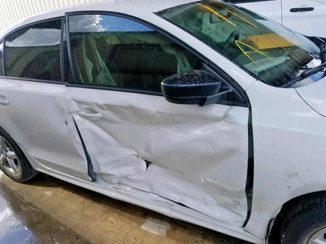 3VW2K7AJ7FM293496 - 2015 VOLKSWAGEN JETTA BASE 白色 照片 9