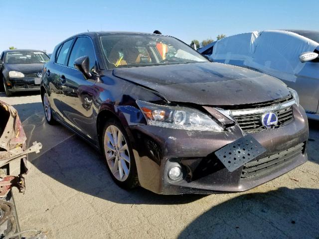 JTHKD5BH6B2042126 - 2011 LEXUS CT 200 BROWN photo 1