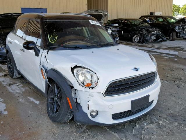 WMWZB3C59BWM29418 - 2011 MINI COOPER COU WHITE photo 1