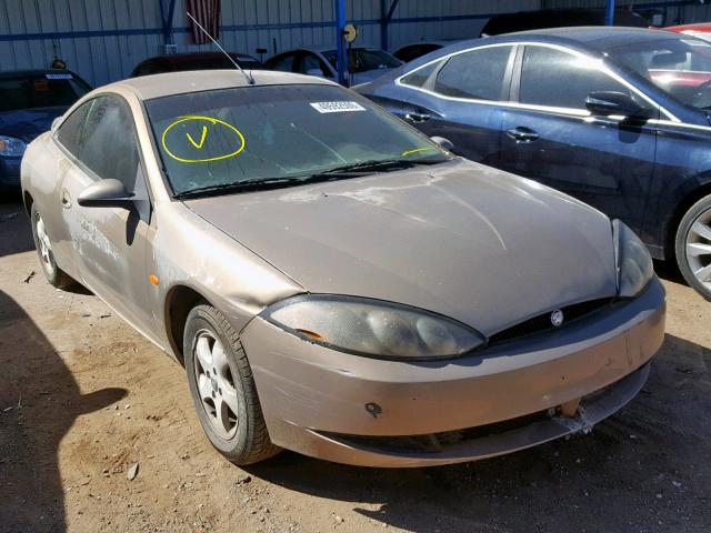 1ZWFT6033X5636528 - 1999 MERCURY COUGAR I4 GOLD photo 1