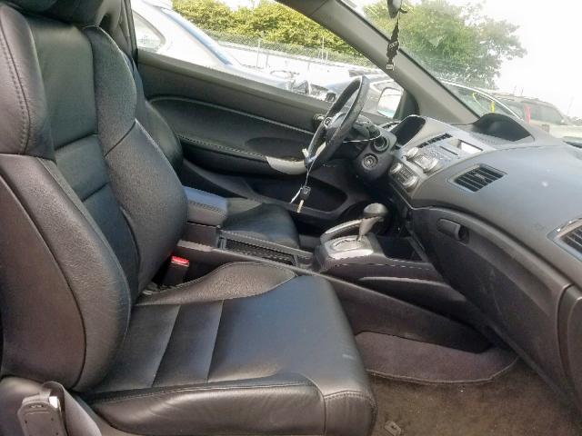 2HGFG1B91AH530676 - 2010 HONDA CIVIC EXL შავი ფოტო 5