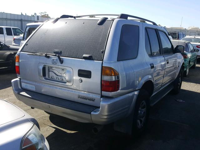 4S6CK58W9X4427423 - 1999 HONDA PASSPORT E GRAY photo 4