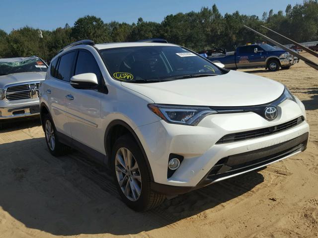 2T3YFREV2JW436243 - 2018 TOYOTA RAV4 LIMIT WHITE photo 1