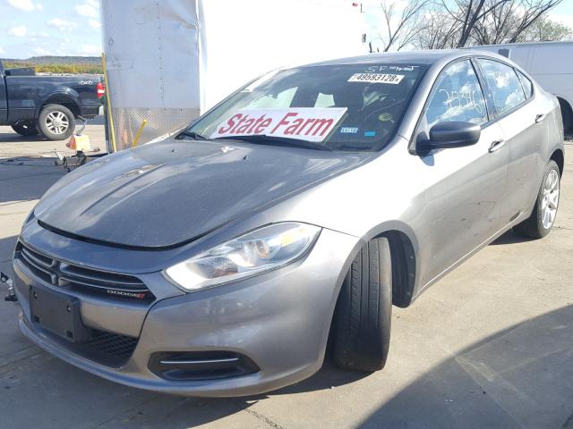 1C3CDFBA0DD154298 - 2013 DODGE DART SXT CHARCOAL photo 2