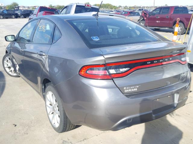 1C3CDFBA0DD154298 - 2013 DODGE DART SXT CHARCOAL photo 3