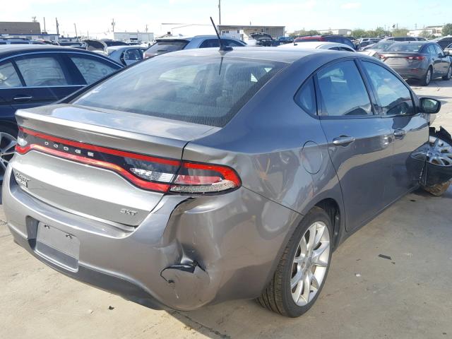 1C3CDFBA0DD154298 - 2013 DODGE DART SXT CHARCOAL photo 4