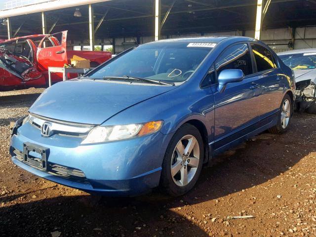 1HGFA16928L041938 - 2008 HONDA CIVIC EXL 蓝色 照片 2