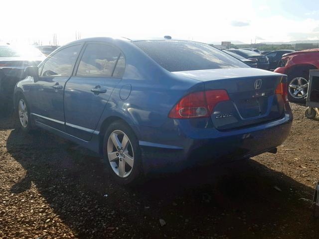 1HGFA16928L041938 - 2008 HONDA CIVIC EXL 蓝色 照片 3