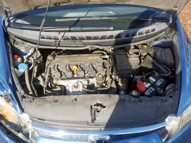 1HGFA16928L041938 - 2008 HONDA CIVIC EXL 蓝色 照片 7