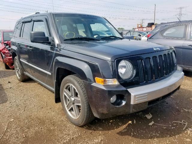 1J4FF48B69D218661 - 2009 JEEP PATRIOT LI BLACK photo 1