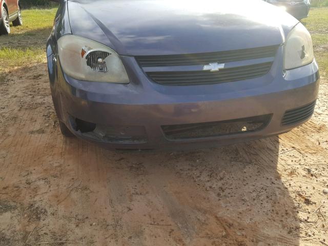 1G1AL15F667608595 - 2006 CHEVROLET COBALT LT PURPLE photo 9