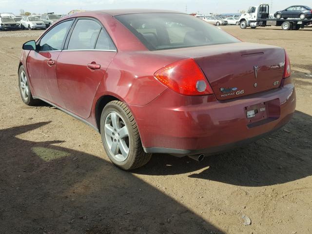 1G2ZH57N984171434 - 2008 PONTIAC G6 GT BURGUNDY photo 3