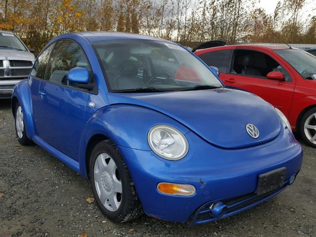 3VWCA21C3YM418475 - 2000 VOLKSWAGEN NEW BEETLE ლურჯი ფოტო 1