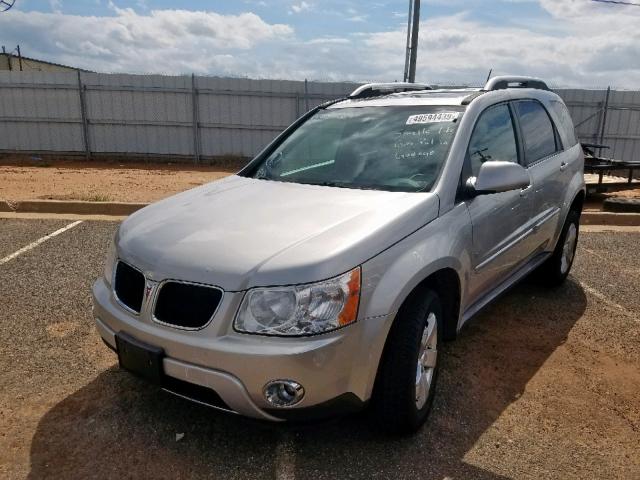 2CKDL63F076050502 - 2007 PONTIAC TORRENT SILVER photo 2